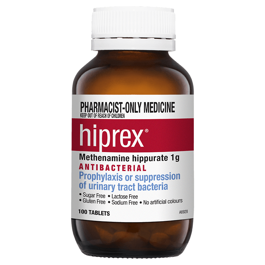 Hiprex Antibacterial 100 Tablets